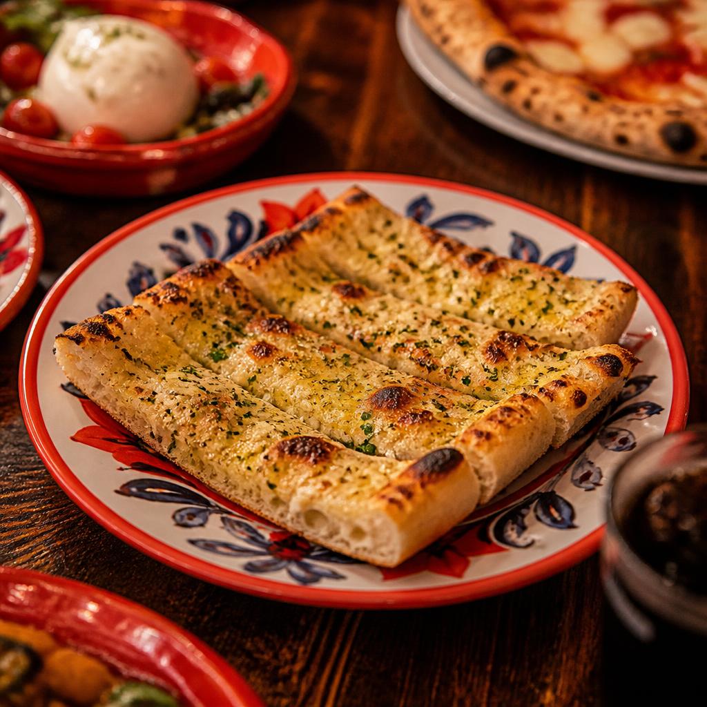 Cheesy garlic bread
